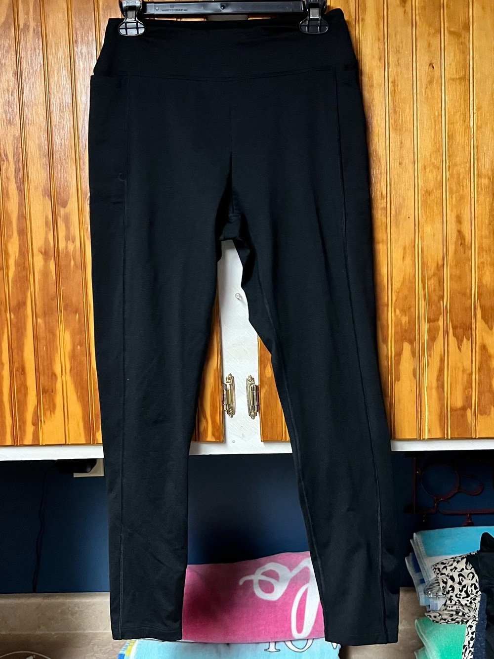 Womens VS PINK Active Leggings size L